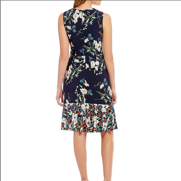 Eliza J | Floral Ruffle Hem Dress - Picture 2 of 6